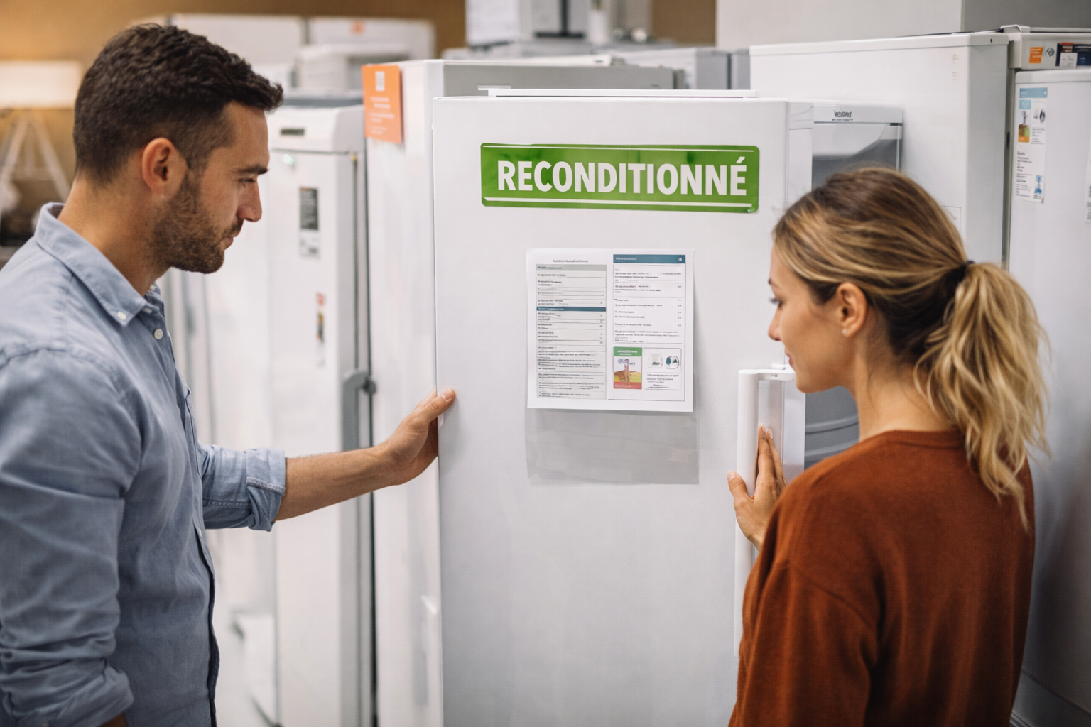 Évaluation concrète d’un réfrigérateur reconditionné en point de vente pour comparer garanties, état, consommation et fiabilité avant d’équiper durablement son foyer.